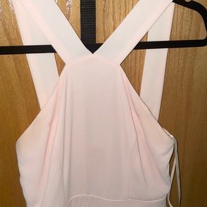 Lulus prom dress light pink